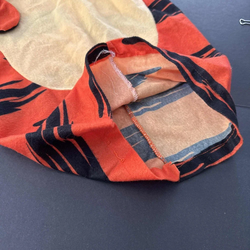 Vintage 90's Tigger Baby Sleeper Costume Disney Pooh Size 1 (12 months) With Hat